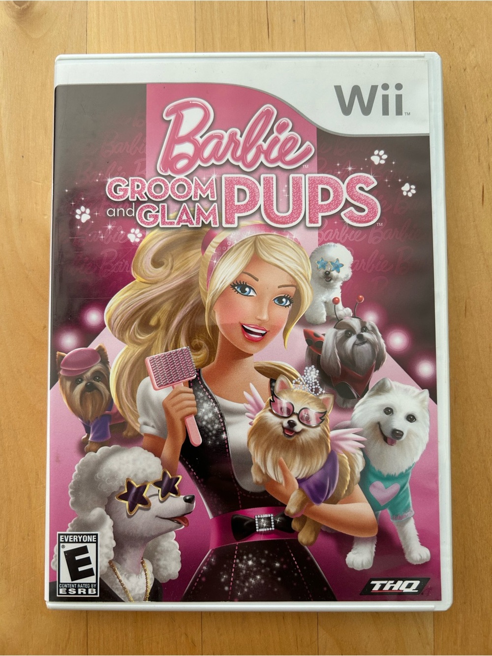 Barbie Groom and Glam Pups Wii Game